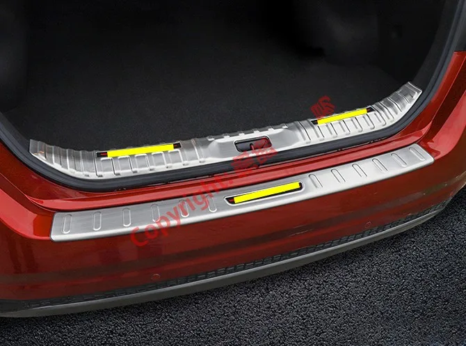 Нержавеющая сталь Задний бампер порога протектор для Nissan Altima MK7