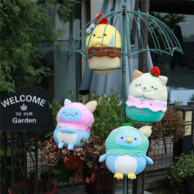 Sumikkogurashi Летняя серия мороженого, плюшевая кукла, милое животное, трансформирующаяся мягкая игрушка, подарок аниме для девушки