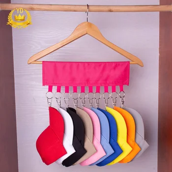 

1Pcs Hat Organizer Hanger 10 Hooks Baseball Cap Holder Closet Organizer Hanger
