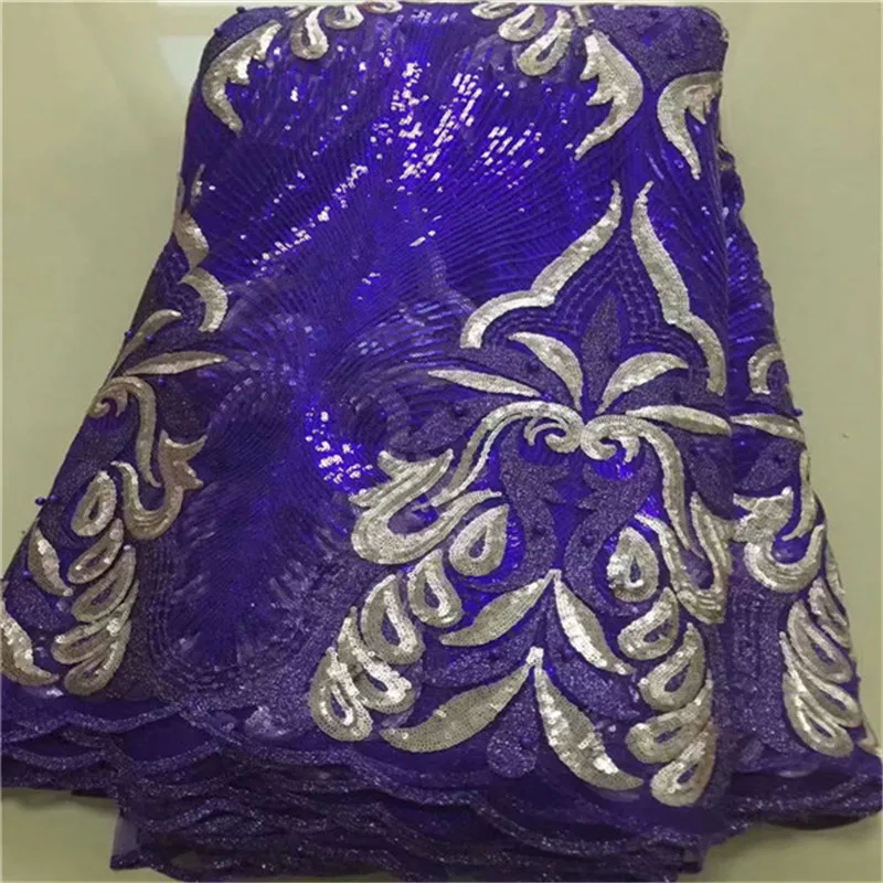 Последняя африканская кружевная ткань высокого качества кружевная ткань французские Блестки Чистая шнур тюлевые ткани нигерийские кружева для свадебного платья