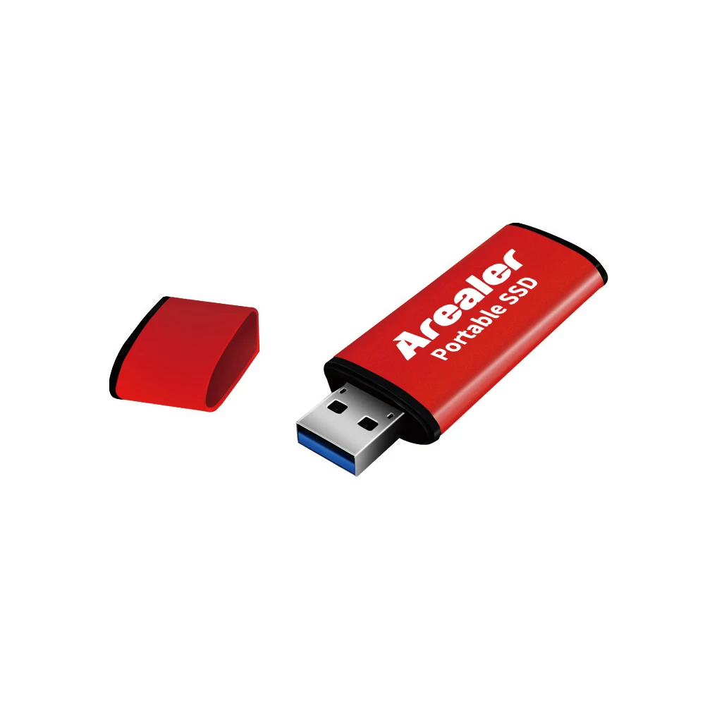 Arealer Mini 64GB 128GB 256GB твердотельный накопитель SSD твердотельный USB флэш-диск твердотельный высокоскоростной накопитель для ПК телефона