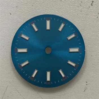 

28.5MM Watch Dial Blue Dial for ETA 2836 2824 For Miyoda 8215 For Mingzhu DG2813 DG3804 Automatic Watch Movement Repair Part