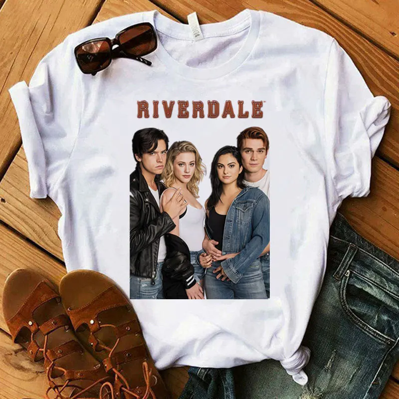 

Riverdale Tops t shirt Harajuku Graphic tshirt Oversize t-shirt Women Vintage Kpop Streetwear Korean Style Aesthetic Clothes Fun
