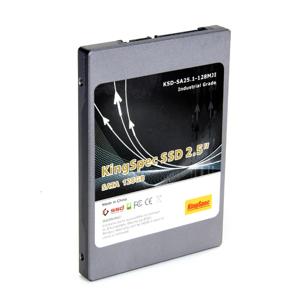 Kingspec Industrial Grade 2.5 Inch 128GB SATA SATA II MLC SSD For Laptop