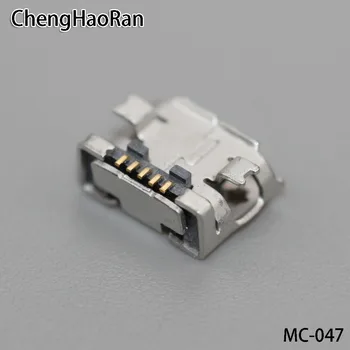 

ChengHaoRan 100PCS/lot 5pin For Nokia N85 N610 N92 N9 N800 N710 N510 N603 micro USB jack New charging port Connector