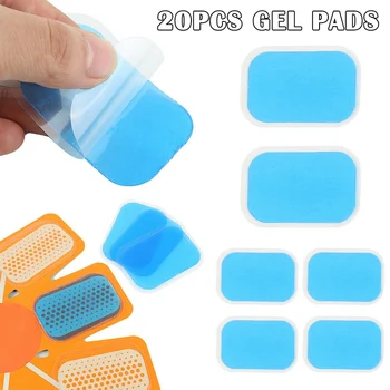 

20pcs Abs Stimulator Gel Pads Sheet Fitness Belt Waist Muscle Trainer Pad EDF88