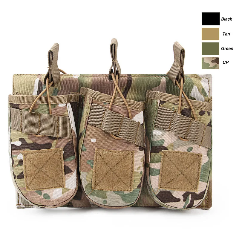 Страйкбол шестерни Molle штурмовой боевой мешок жилет быстро картриджи Перевозчик патроны держатель Тактический Магнитный двойной тройной AK подсумок