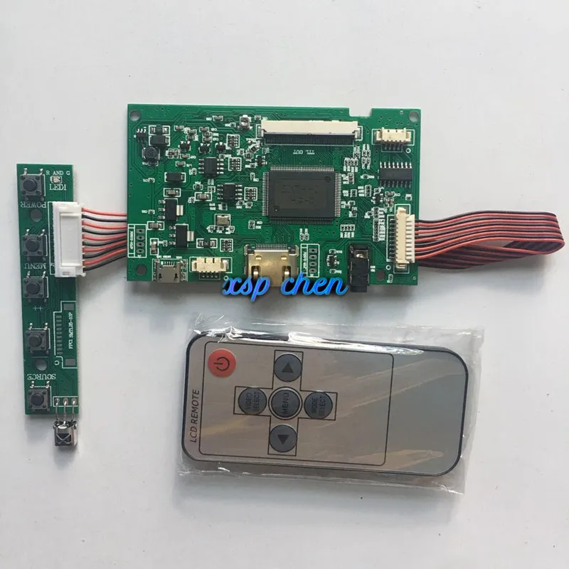 Lcd de 7 Display Polegada Pinos 1024*600 7300101463 E231732 Tft Placa Motorista Hdmi Fonte Alimentação Usb 9 10.1 50 - Imagem 2
