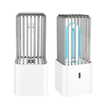 

Chargeable Ultraviolet Sterilization Disinfection Lamp Portable Household 360-degree Dead Angle Deodorization Sterilization Lamp