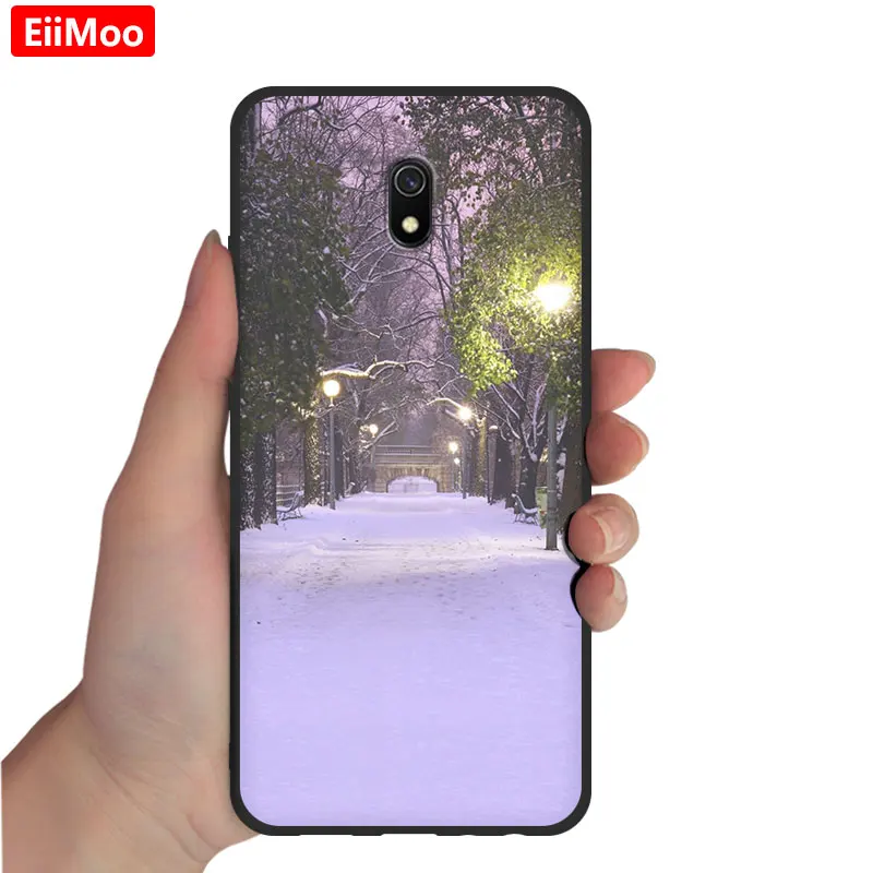 Чехол EiiMoo с мультяшным рисунком для Xiaomi Redmi 8A, чехол для Xiaomi 8A, силиконовый чехол для задней панели телефона, чехол для Xaomi Redmi 8A, мягкий чехол из ТПУ - Цвет: 18