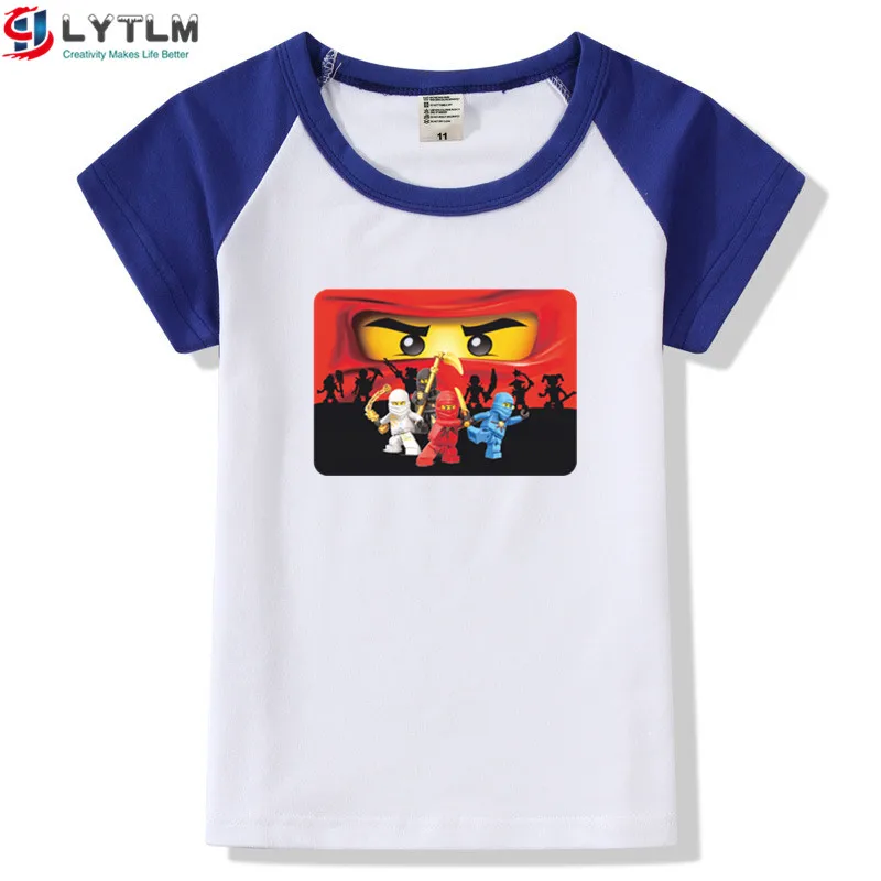 LYTLM летняя одежда для маленьких девочек, одежда Ninjago, футболки для девочек, XXX, Детская футболка, футболка для мальчиков, Koszulki Meskie Rock, Enfant Garcon