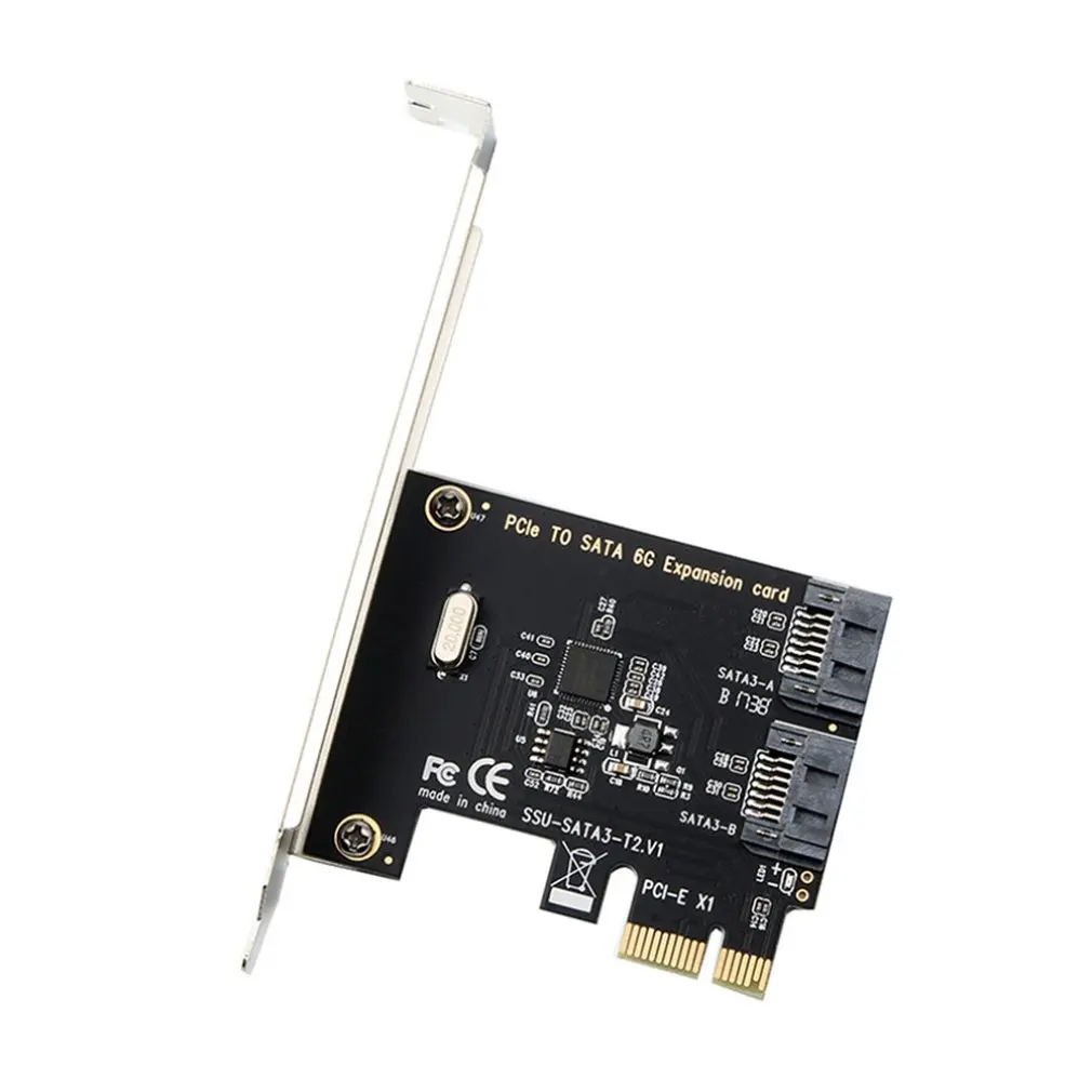 6 ГБ Интерфейс рабочего стола Pci-e к Sata3.0 карта расширения Sata 3,0 адаптер карты расширения жесткого диска сильная совместимость