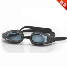 Высокое разрешение для мужчин и женщин-Простые Стеклянные противотуманные водонепроницаемые очки для плавания близорукость ударопрочные гальванические красочные Gog