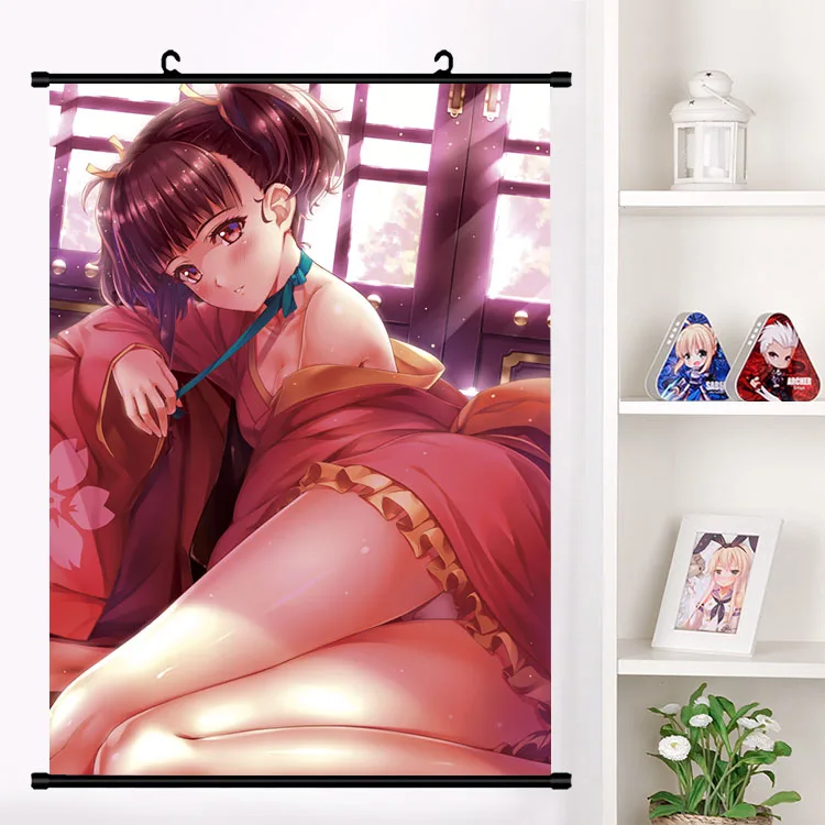 Японское аниме кабанери железной крепостной мумэй настенный плакат Otaku коллекция домашнего декора - Цвет: I