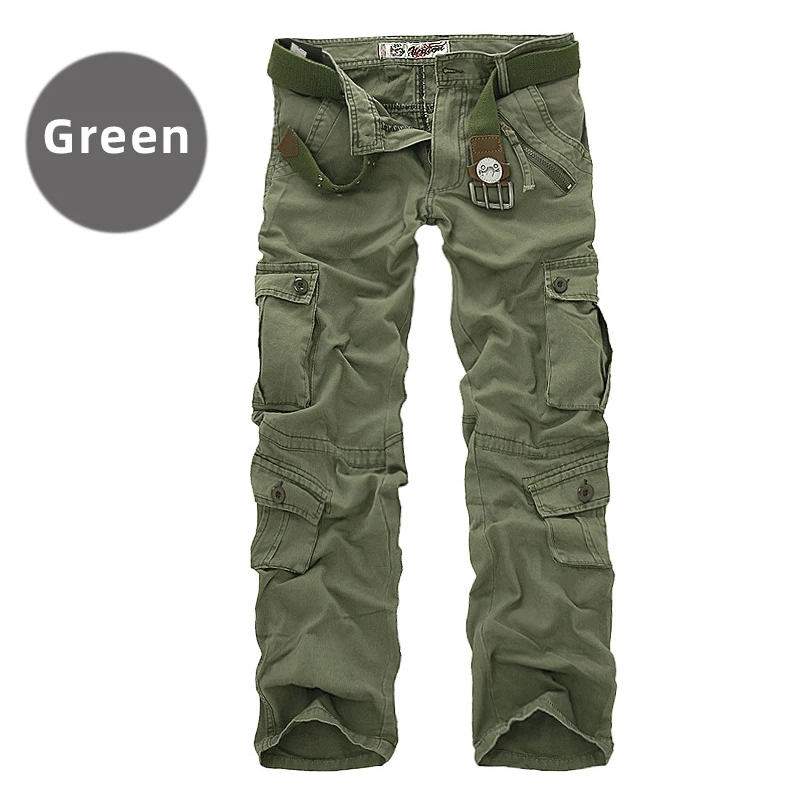 Cargo Pants Men 2022 New Camouflage Trousers Casual Multi-pocket Army Work Combat Pants Mens Military Cargo Pants  Plus Size cargo joggers Cargo Pants