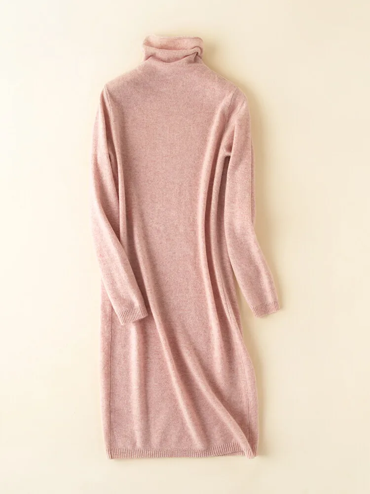 Новинка 2020 года Осень-зима австралийский шерстяной однотонный пуловер с высоким