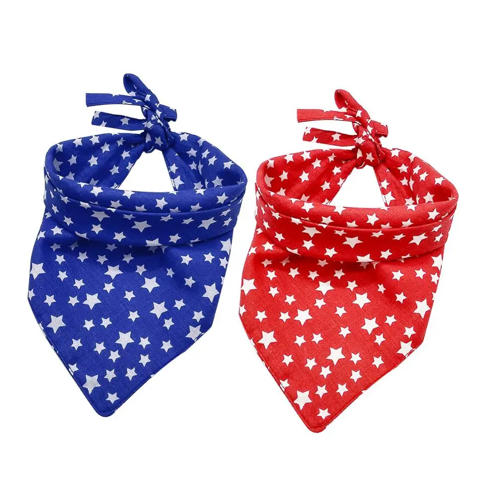 Бандана для домашних питомцев стираемый удобный хлопковый головной убор с