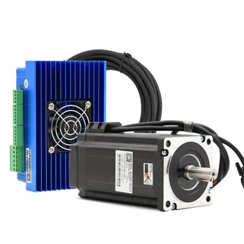 

CNC Nema 34 Closed Loop motor 86J18156EC 12N.m 2-phase Hybrid motor driver 2HSS86H DC(40-110V) / AC(60-80V)