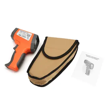 

DT750 Laser LCD Digital IR Infrared Thermometer Temperature Meter Gun Point -50~550 Degree Non-Contact Thermometer no battery