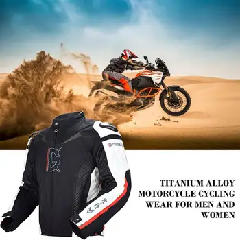 

2019 New Men'S Motorcycles Jerseys Jackets Breathable Winter Motorcycle Clothing Coat Shatter-Resistant Pull Suits