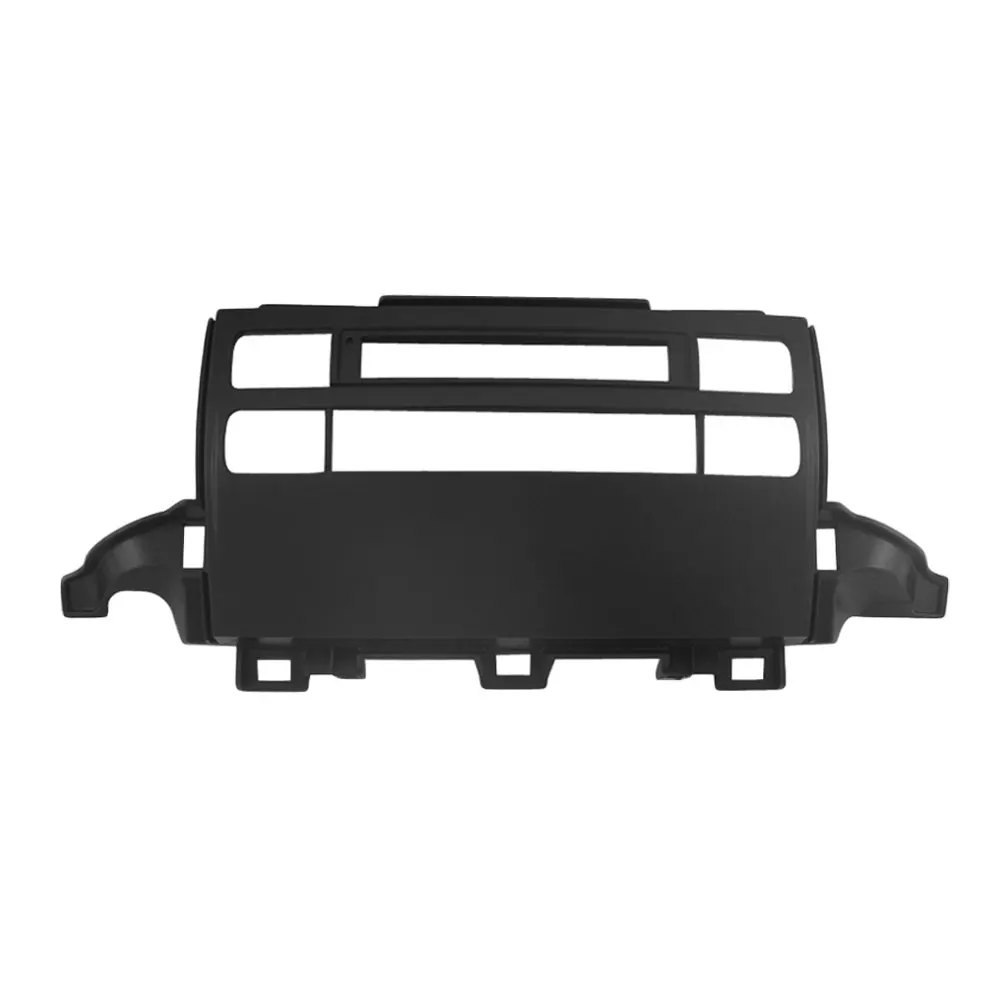 LONGSHI один Din фасции для Toyota Prado 120 J120 Радио DVD стерео панель тире монтажный комплект отделки лицевой рамы, 1din - Название цвета: Черный