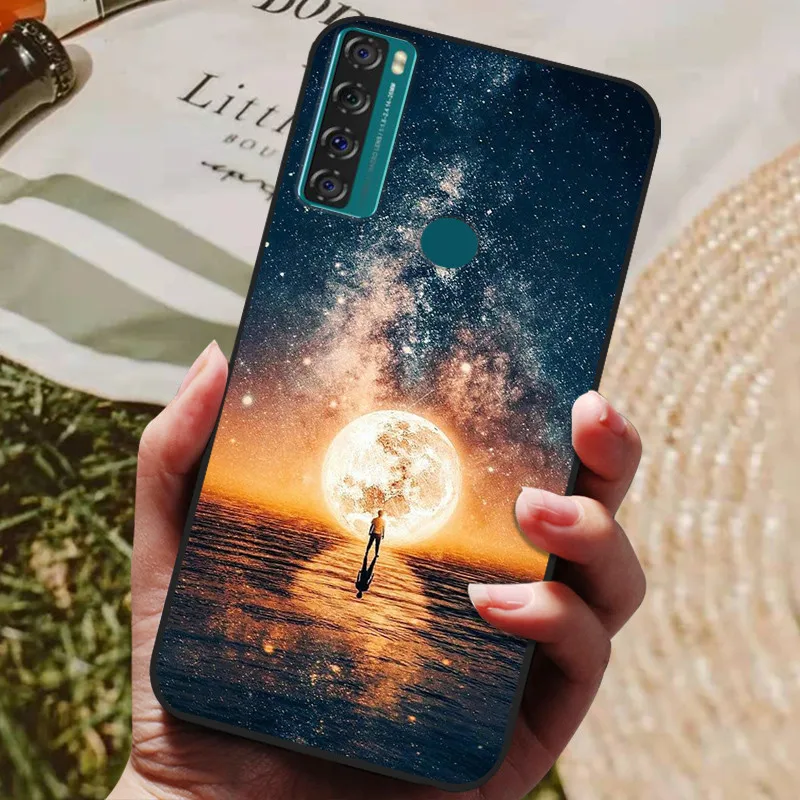 For TCL 20 SE Case Soft Silicone Phone Back Cover For TCL 20 SE TCL20SE TCL20 20SE Cases Coque for TCL 20SE  Fundas bumper Shell designer phone pouch Cases & Covers