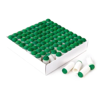

100PCS 9mm Table Pool Snooker Billiard Cue Stick Tips Slip-on Push-on Practice