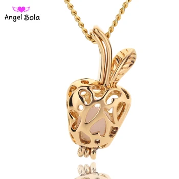 

25PCS/LOT Angel Bola Jewelry Yoga Aromatherapy Essential Oils Surgical Perfume Diffuser Necklace Drop Shipping L167