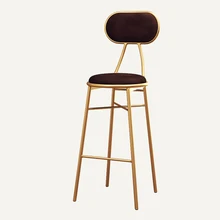 Скандинавский светильник, роскошный барный стул, простой сетчатый красный барный стул, стойка для ресторана, кресло для отдыха, задний высокий стул, барный стул для дома