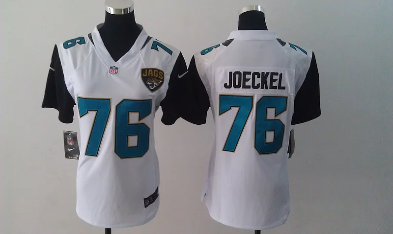 Серый Женская футболка jacksonville s,#76 Joeckel#14 Blackmon#32 Jones-drew - Цвет: Серый