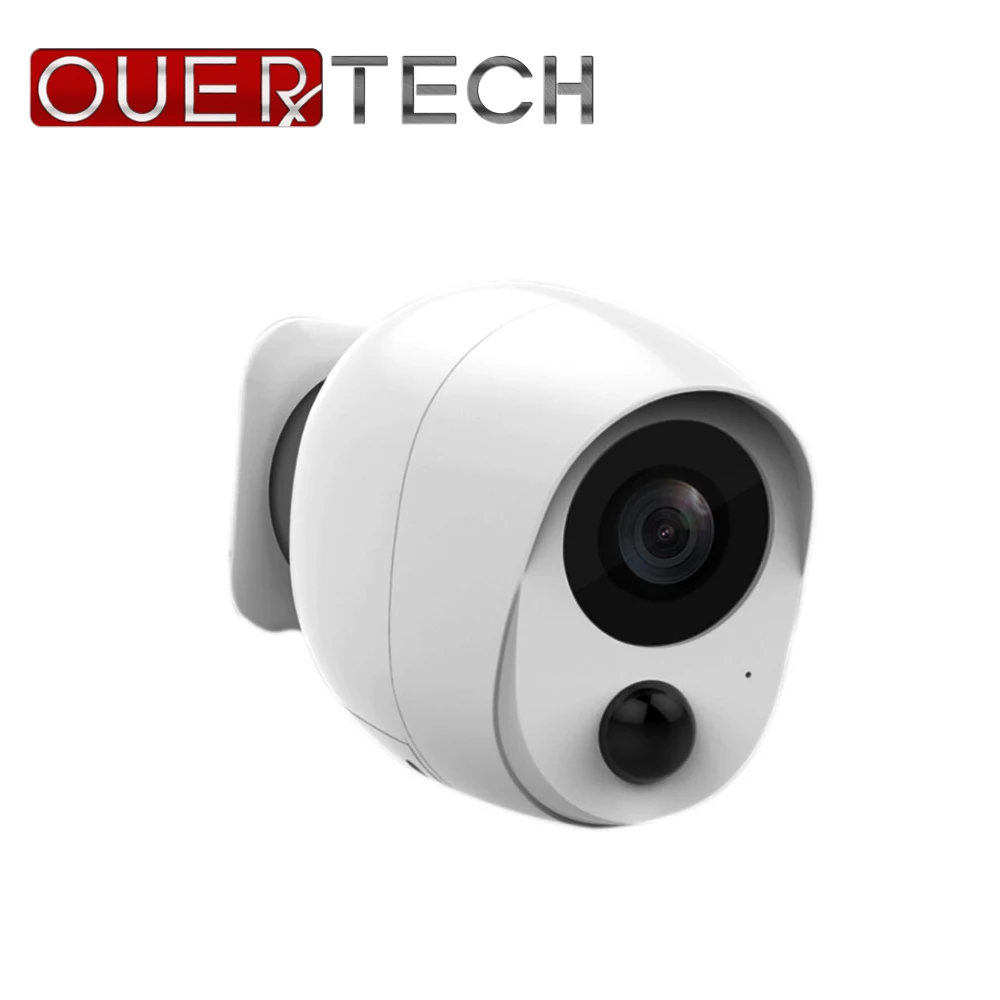 OUERTECH 1080P wifi наружная батарея камера беспроводная IP66 водонепроницаемая и пылезащитная Поддержка TF карта и Облачное хранилище