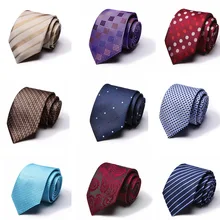 

New Fashion Silk Tie 7.5 Cm Floral Necktie Striped Ties for Men Slim Cravat Neckties Mens 2021 Gravatas Wedding Accessories