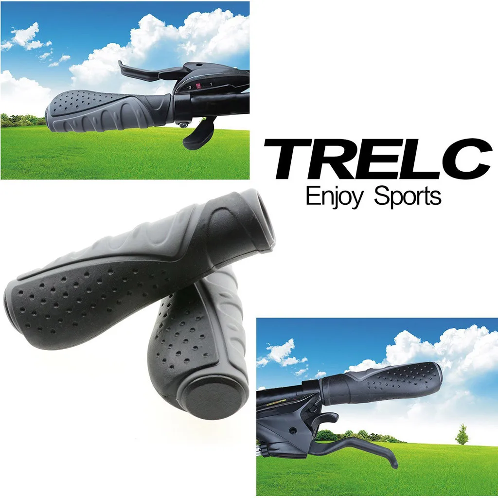 2 шт чехол для велосипедного руля мотоцикла Ручка Бар силиконовая губка ручка Крышка нескользящая