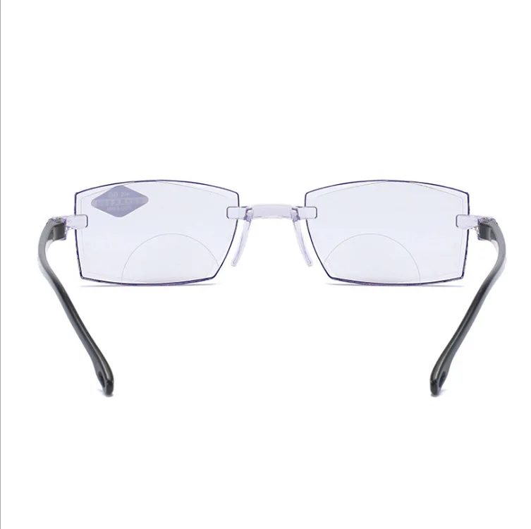 1PC 2 Styles Ultralight Rimless Reading Glasses Anti Blue Light Radiation Computer Presbyopia Readers spectacleso Reader Glasses blue light reading glasses