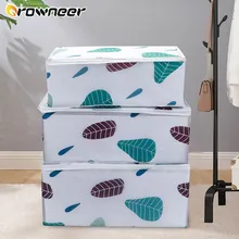 Storage Bag Dustproof Wardrobe Closet Quilt Blanket Storage Bag Foldable Sorting Pouches Clothes Organizer Home Storage Supplies