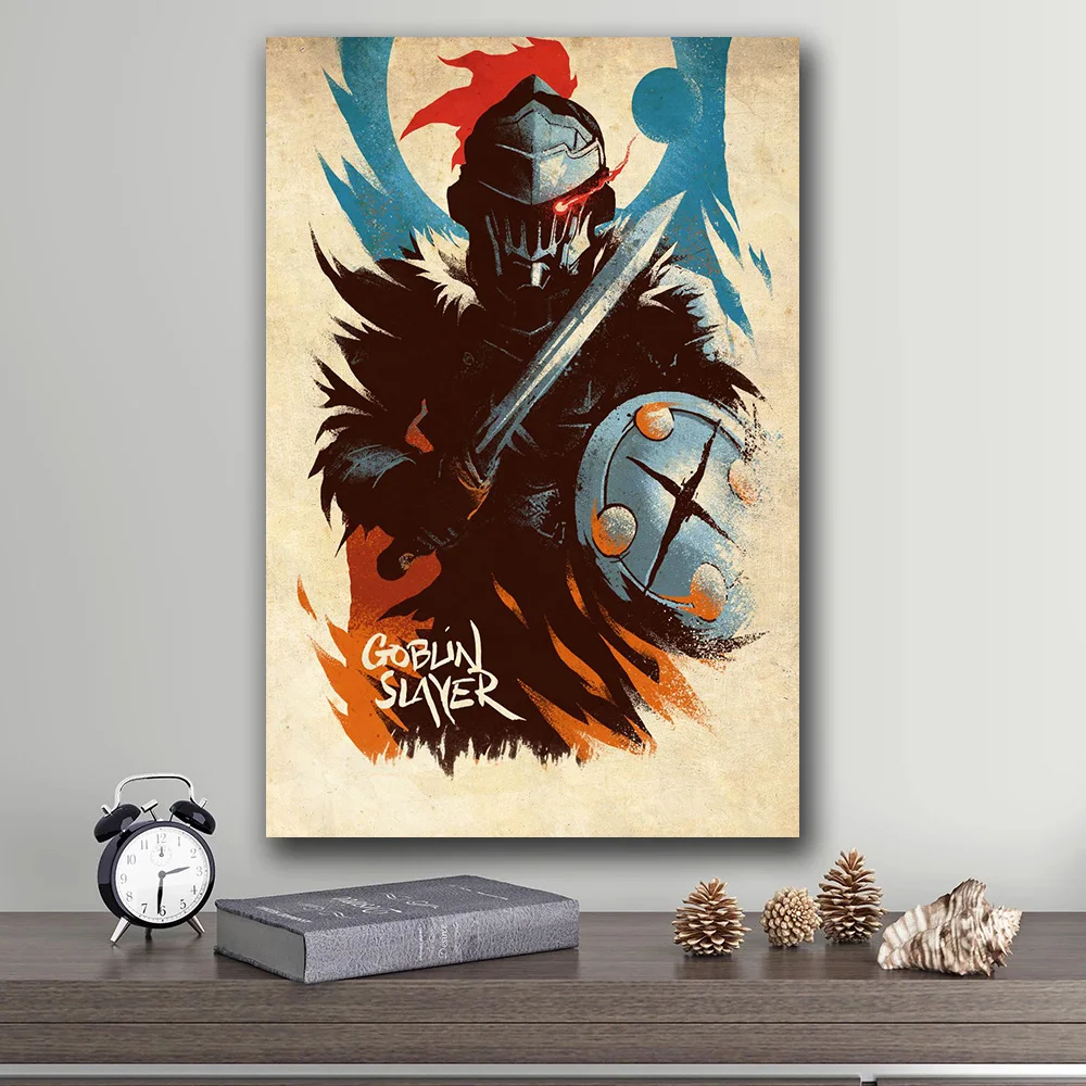 Waliicorners Goblin Slayer Anime Canvas Painting Pictures On The Wall Decoration Home Decor 6 He45734b6991a4fab8c8a6a6f8f4a63c8k