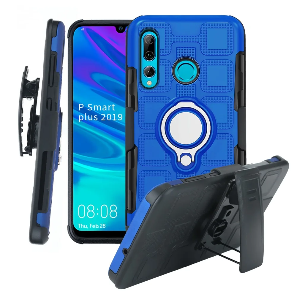 Funda con Clip para cinturón giratorio para Huawei P Smart Plus 2019 P9 Lite  Mini, carcasa magnética con soporte, para Huawei P Smart 2019 - AliExpress  Teléfonos y telecomunicaciones