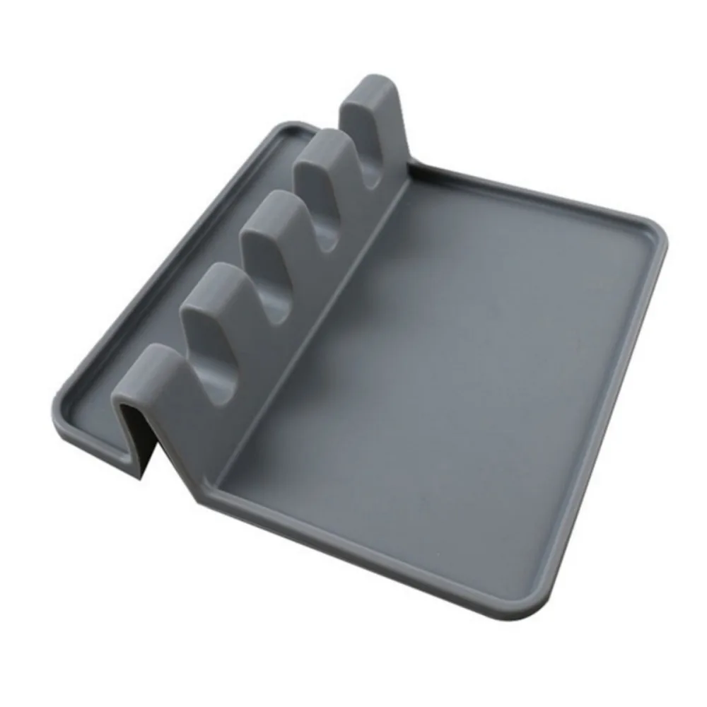 Household Cooking Tools Kitchen Silicone Rest Utensil For Cooking Dining Table Stove Top Fork BBQ Brushes Tongs And Utensils