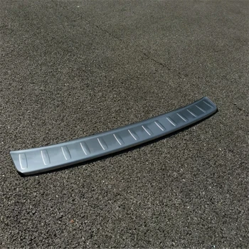 

WELKINRY For Toyota Fortuner SW4 AN160 2015 2016 2017 rear bumper box gate door sill threshold scuffproof protection plate trim