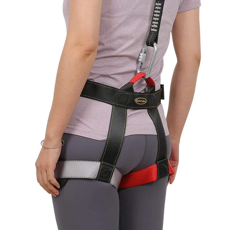 Xinda Aerial Yoga Safety Belt Indoor Fitness Sling Suspended Widened Waist Guard Leg Protective Shorts Yoga Harness
