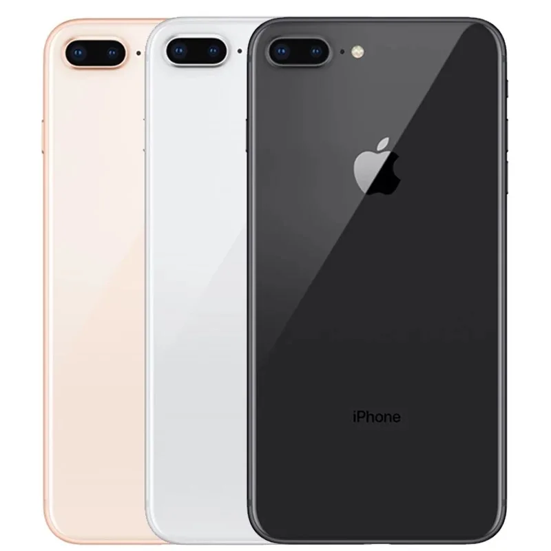 Original Apple iphone 8 Plus Hexa Core iOS 3GB RAM 64-256GB ROM 5.5 inch 12MP Fingerprint 2691mAh LTE used Mobile Phone