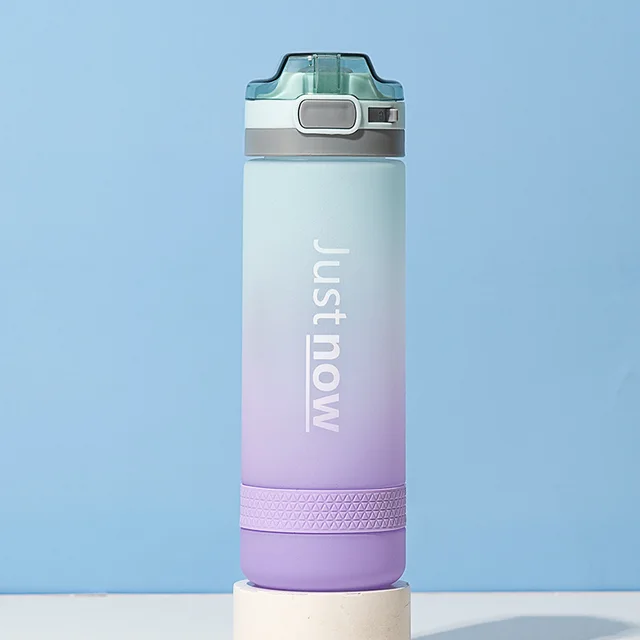 600ml New Fashion Water Bottle Free Shipping Items Portable Outdoor Shaker Sport Cute Drinking Plastic Water Bottles For Girls 5