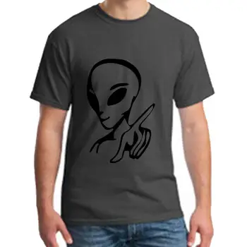 

Printing alien t-shirts men and women plus sizes s-5xl popular hiphop top