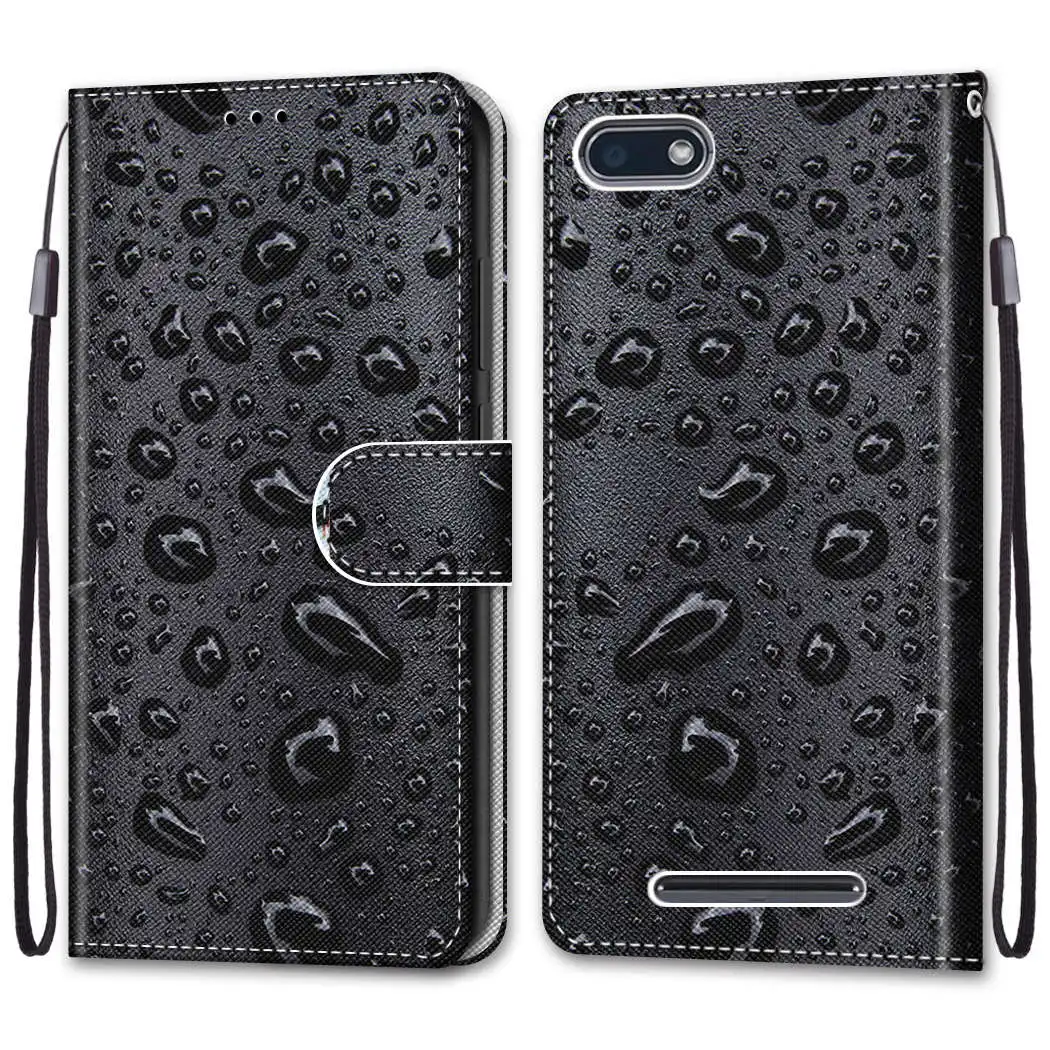 For BQ S Mobile 5020 Strike BQS-5020 Case Cover PU Leather Flip Wallet Phone Bag Stand Hold For BQ 5020 Strike Case Flower Funda - Цвет: 6