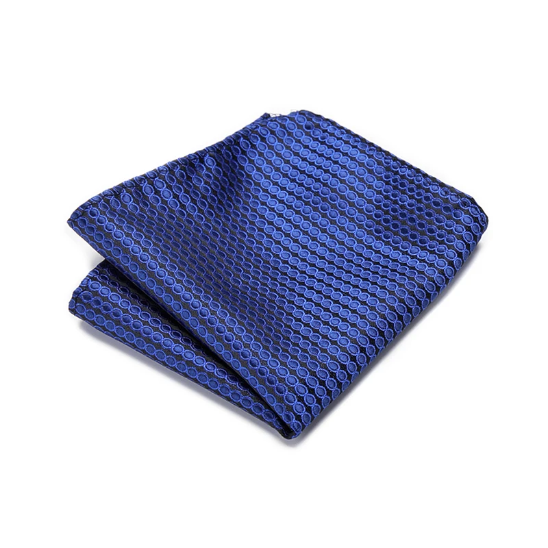 Fashion 100% Silk Hankerchief Scarves Vintage Hankies Men's Pocket Square Handkerchiefs Striped Solid Snot Rag 22*22 cm