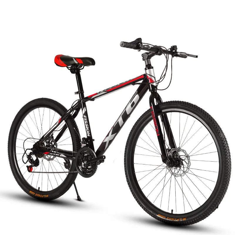 Discount 26 Inch Mountain Bicycle 21 Speed Adult Variable Speed Bicycle Cross-Country Racing Car With One Wheel For Boys And Girls 2