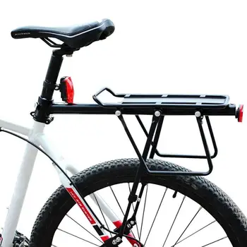 

Bike Rack 50kg Quick Release Rack Bicycle Aluminum Alloy Rack Mountain Bike Seat Board Car Rear Seat Mountain Bike Rack Hanger