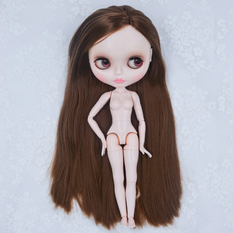 Neo Blyth кукла NBL Заказная блестящее лицо, 1/6 BJD шарнирная кукла Ob24 кукла Blyth для девочки, игрушки для детей YM01 - Цвет: YM18