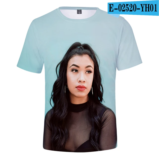 3D selena quintanilla Cool Singer 2019 Harajuku Summer T-shirt Women/men/Kids Summer Short Sleeve Casual Round Collar Soft