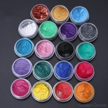 

19Colors Resin Jewelry Colorant Dye Mica Pearl Pigment Superfine Powder Resin Dye Craft Jy08 20 Dropship